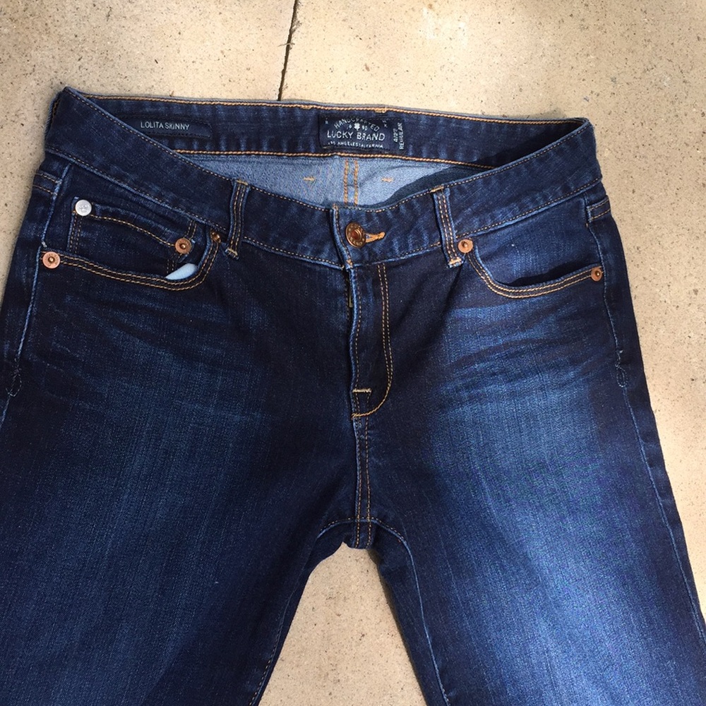 Lucky Brand Skinny Blue Jeans🍀